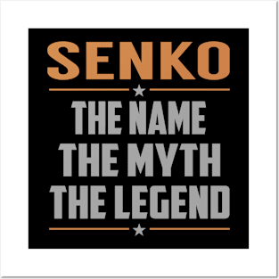 SENKO The Name The Myth The Legend Posters and Art